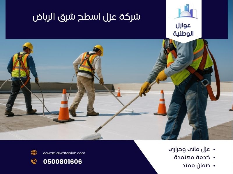 شركة عزل اسطح شرق الرياض